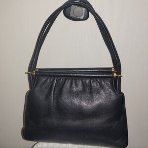 Vintage MM Black Capeskin Petite Pochette